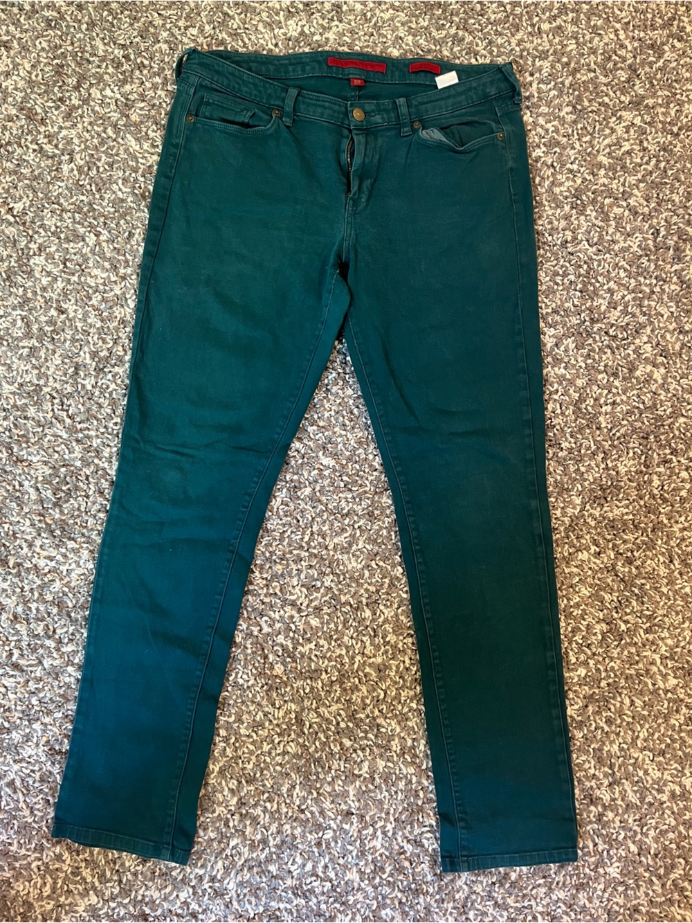 Banana Republic Skinny Jeans in Deep Teal